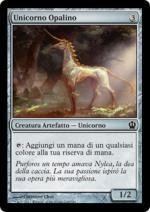 UNICORNO OPALINO   Theros 218-Wizard of the Coast- nuvolosofumetti.