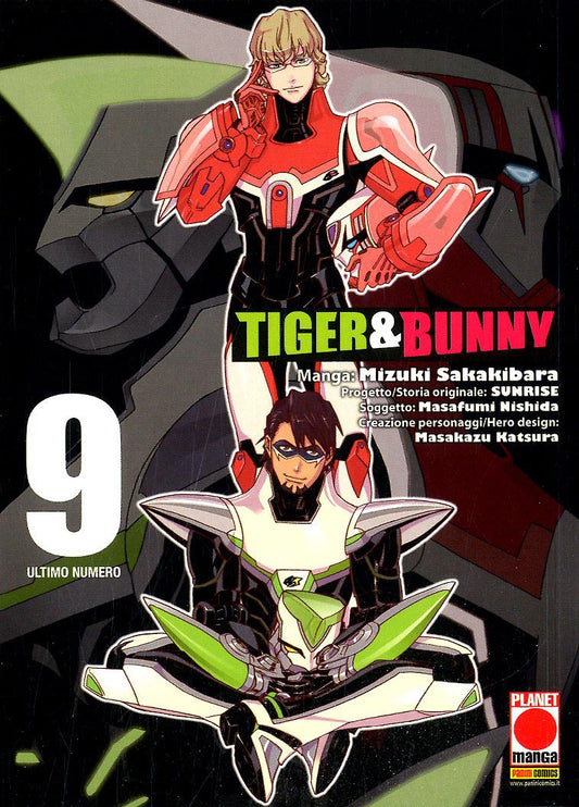 TIGER & BUNNY 9-PANINI COMICS- nuvolosofumetti.
