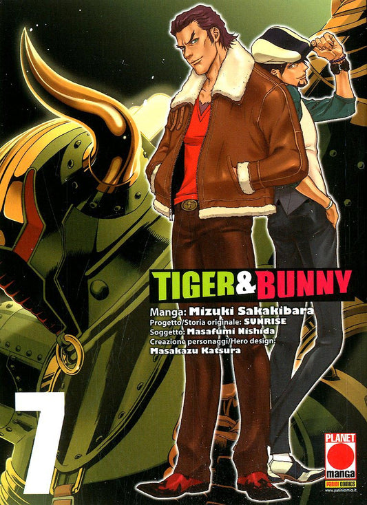 TIGER & BUNNY 7-PANINI COMICS- nuvolosofumetti.