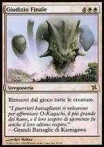 Giudizio Finale foil  Traditori di Kamigawa 191-Wizard of the Coast- nuvolosofumetti.