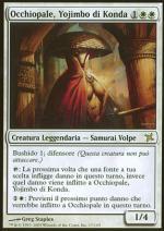 Occhiopale, Yojimbo di Konda  Traditori di Kamigawa 17-Wizard of the Coast- nuvolosofumetti.