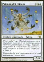 Patrono dei Kitsune foil  Traditori di Kamigawa 168-Wizard of the Coast- nuvolosofumetti.