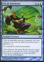 Fili di Infedeltà  Traditori di Kamigawa 56-Wizard of the Coast- nuvolosofumetti.
