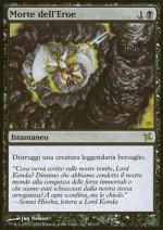 Morte dell'Eroe  Traditori di Kamigawa 68-Wizard of the Coast- nuvolosofumetti.