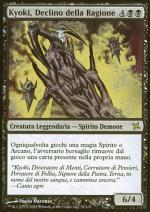 Kyoki, Declino della Ragione foil  Traditori di Kamigawa 173-Wizard of the Coast- nuvolosofumetti.