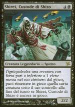 Shirei, Custode di Shizo foil  Traditori di Kamigawa 170-Wizard of the Coast- nuvolosofumetti.
