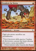 Fendere la Terra  Traditori di Kamigawa 98-Wizard of the Coast- nuvolosofumetti.