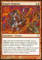 Doppia Vampata foil  TRADITORI DI KAMIGAWA 220-Wizard of the Coast- nuvolosofumetti.