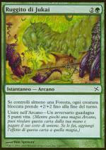 ruggito di Jukai foil  Traditori di Kamigawa 215-Wizard of the Coast- nuvolosofumetti.