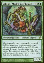 Sakiko, Madre dell' Estate  Traditori di Kamigawa 141-Wizard of the Coast- nuvolosofumetti.