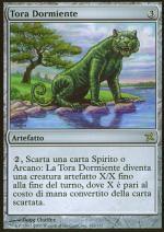 Tora Dormiente  Traditori di Kamigawa 161-Wizard of the Coast- nuvolosofumetti.