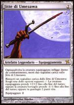 Jitte di Umezawa  Traditori di Kamigawa 163-Wizard of the Coast- nuvolosofumetti.