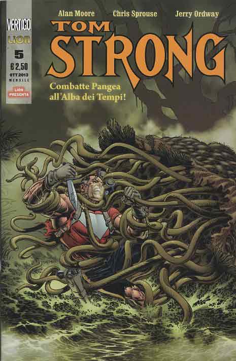 TOM STRONG # 5 5-LION- nuvolosofumetti.