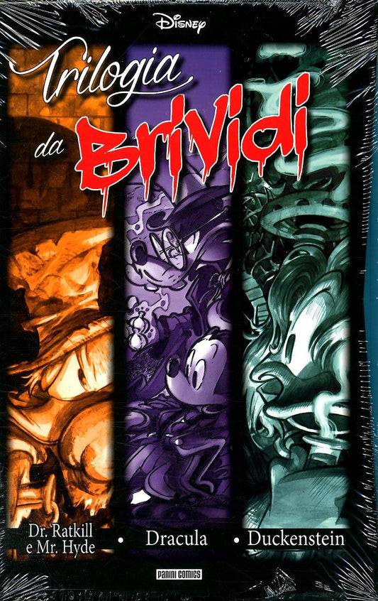 TRILOGIA HORROR DISNEY COMPLETA cofanetto, PANINI COMICS, nuvolosofumetti,