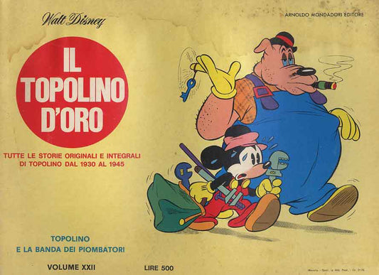 IL TOPOLINO D'ORO 22-MONDADORI- nuvolosofumetti.