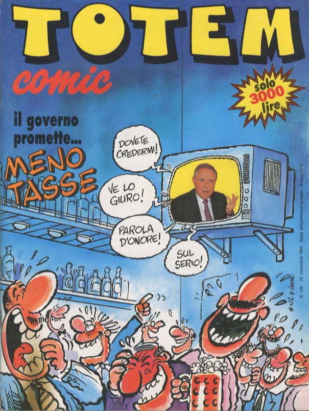 TOTEM COMIC 129-Nuova Frontiera- nuvolosofumetti.