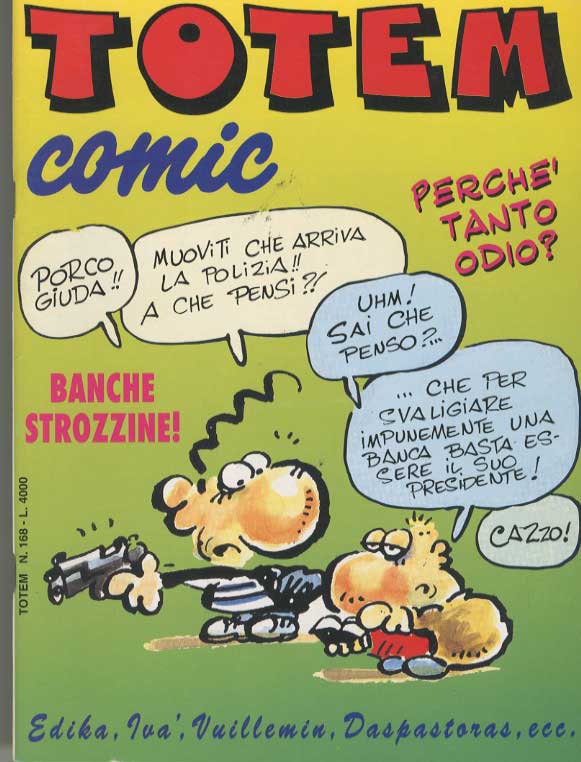 TOTEM COMIC 168-Nuova Frontiera- nuvolosofumetti.