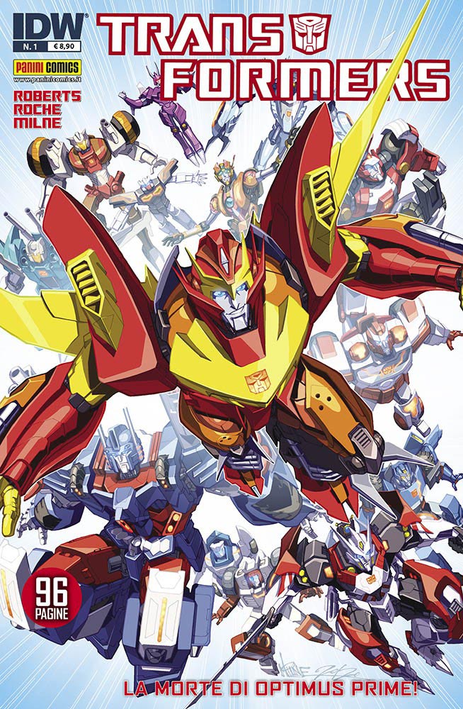 Transformers 1-PANINI COMICS- nuvolosofumetti.