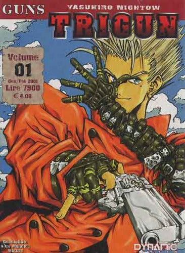 TRIGUN  dal n. 1 al n. 3 serie completa - DYNIT, COMPLETE E SEQUENZE, nuvolosofumetti,