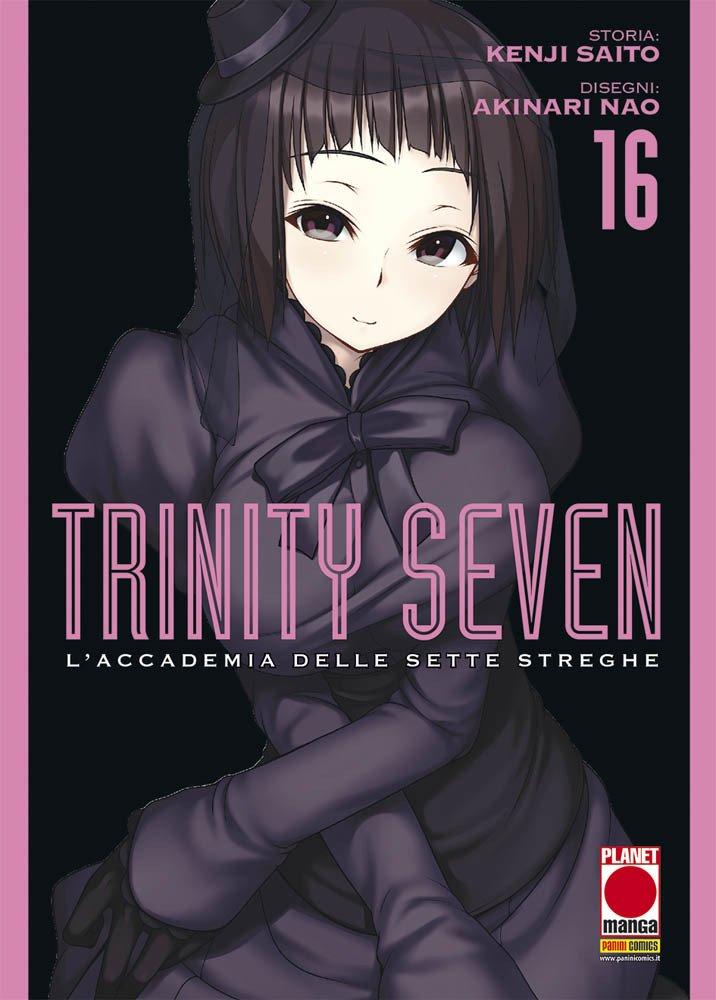 Trinity Seven l'Accademia delle sette streghe 16-PANINI COMICS- nuvolosofumetti.