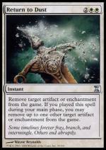 Ritornare Polvere  Spirale Temporale 39-Wizard of the Coast- nuvolosofumetti.