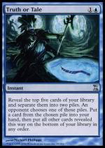 Verità o Menzogna foil  Spirale Temporale 3289-Wizard of the Coast- nuvolosofumetti.