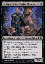 Endrek Sahr, Mastro Alevatore  Spirale Temporale 106-Wizard of the Coast- nuvolosofumetti.