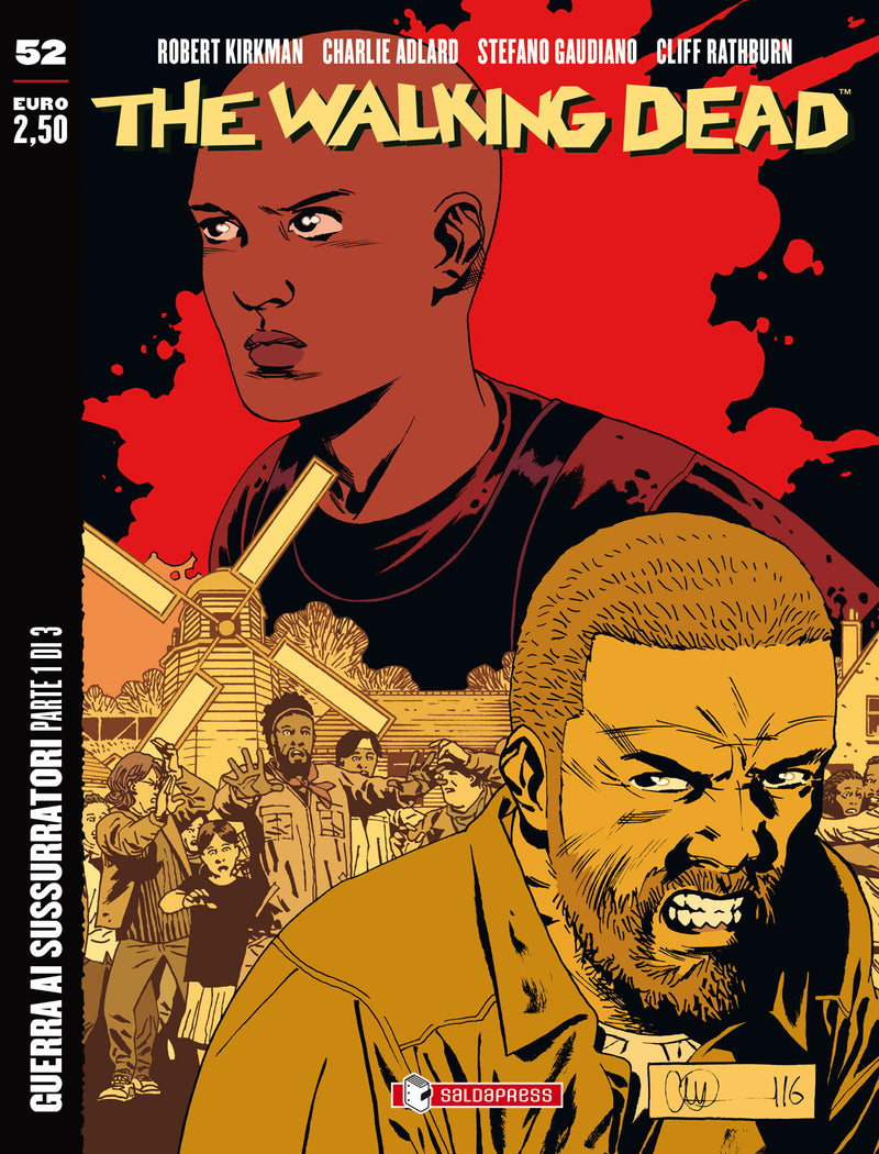 The Walking Dead edicola 52-SALDAPRESS- nuvolosofumetti.