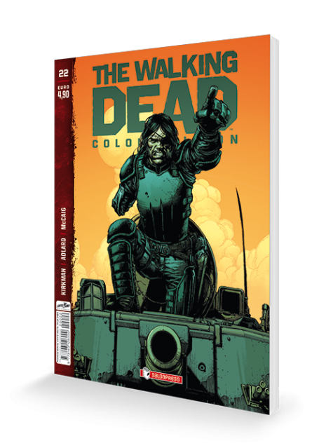 THE WALKING DEAD EDICOLA COLOR EDITION 22
