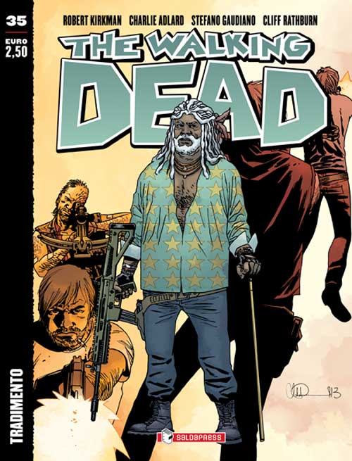 The Walking Dead edicola 35-SALDAPRESS- nuvolosofumetti.