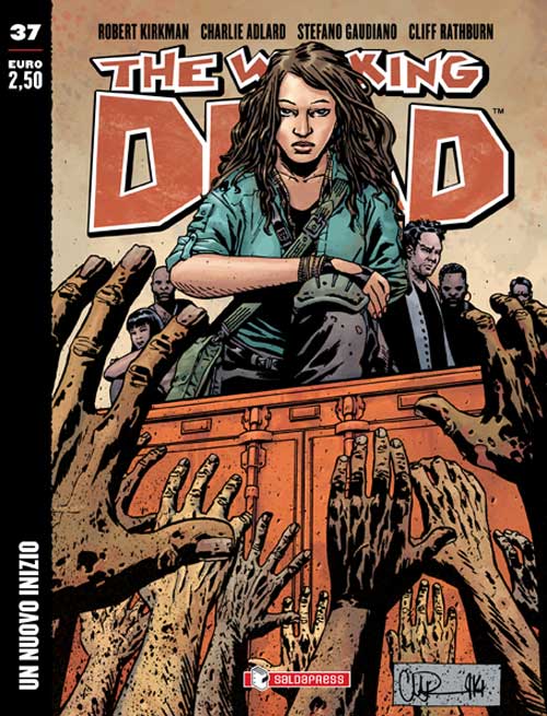 The Walking Dead edicola 37-SALDAPRESS- nuvolosofumetti.