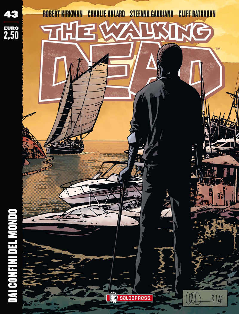 The Walking Dead edicola 43-SALDAPRESS- nuvolosofumetti.