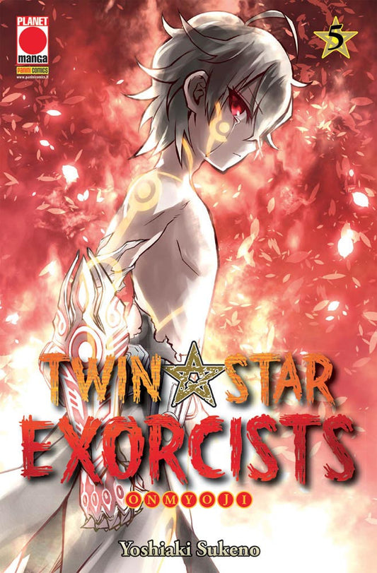 Twin star exorcists 5, PANINI COMICS, nuvolosofumetti,