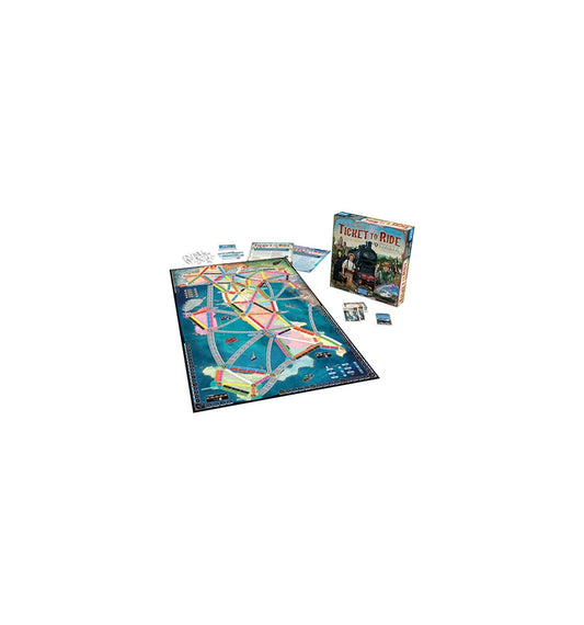 Ticket to Ride - Italia + Giappone, Asmodee, nuvolosofumetti,