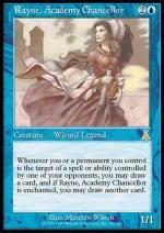 Rayne, Cancelliere dell'Accademia  DESTINO DI URZA 5043-Wizard of the Coast- nuvolosofumetti.
