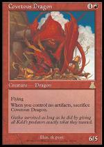 Drago Avido  DESTINO DI URZA 5080-Wizard of the Coast- nuvolosofumetti.