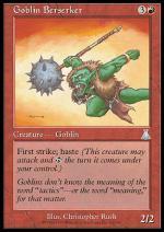 Goblin Berserk  DESTINO DI URZA 5082-Wizard of the Coast- nuvolosofumetti.
