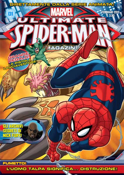 ULTIMATE SPIDER-MAN magazine 1-PANINI COMICS- nuvolosofumetti.