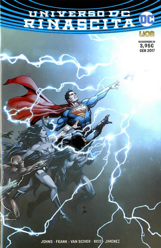 Universo Dc rinascita-LION- nuvolosofumetti.