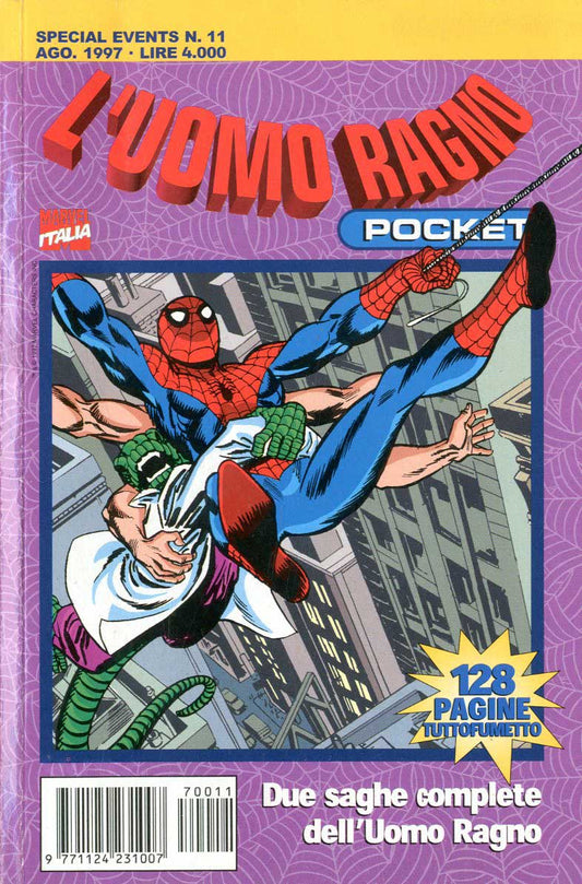 UOMO RAGNO POCKET 8, PANINI COMICS, nuvolosofumetti,