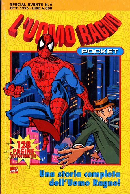 UOMO RAGNO POCKET 3-PANINI COMICS- nuvolosofumetti.
