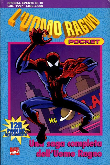 UOMO RAGNO POCKET 7-PANINI COMICS- nuvolosofumetti.
