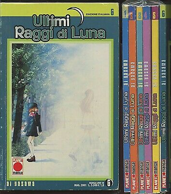 ULTIMI RAGGI DI LUNA 1-6 MANGA LOVE Prima edizione  Panini comics