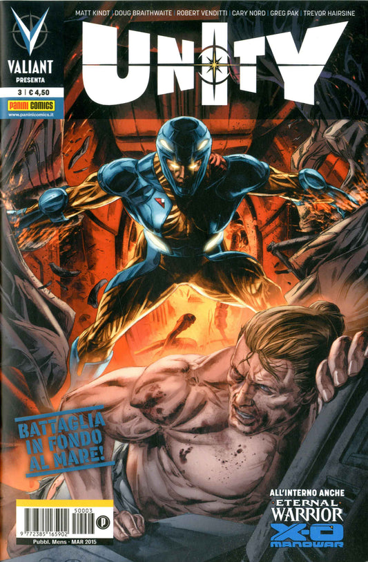 VALIANT PRESENTA 3-PANINI COMICS- nuvolosofumetti.