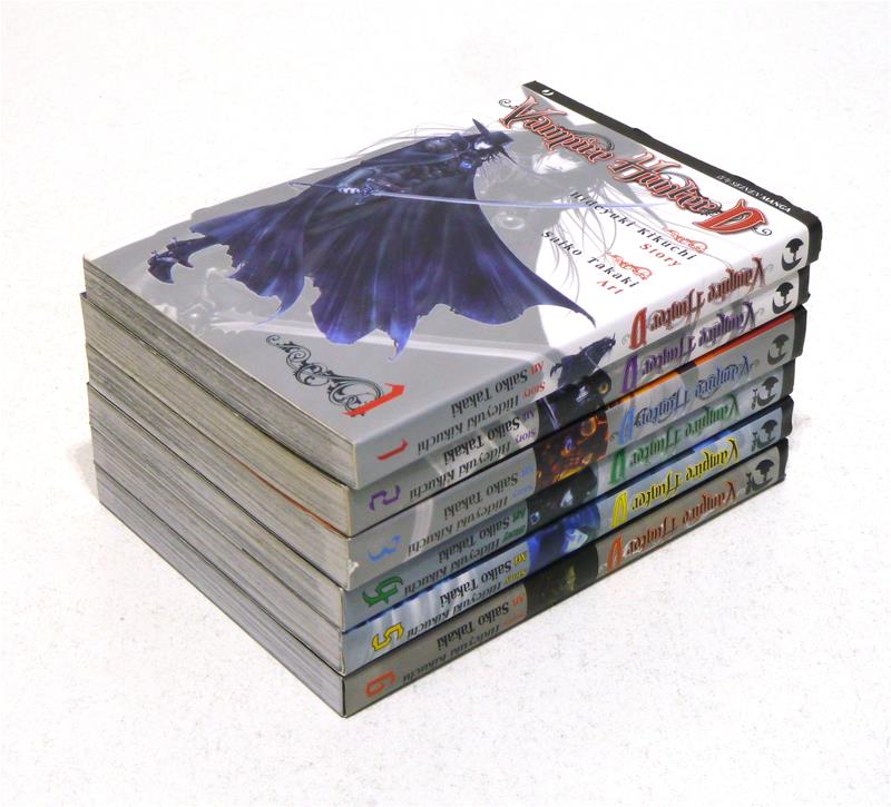 Vampire Hunter D dal n. 1 al n. 6 -edizioni J-Pop serie in corso