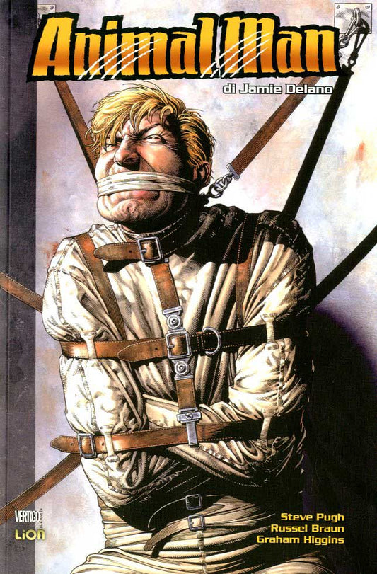 ANIMAL MAN DI JAMIE DELANO 2-LION- nuvolosofumetti.