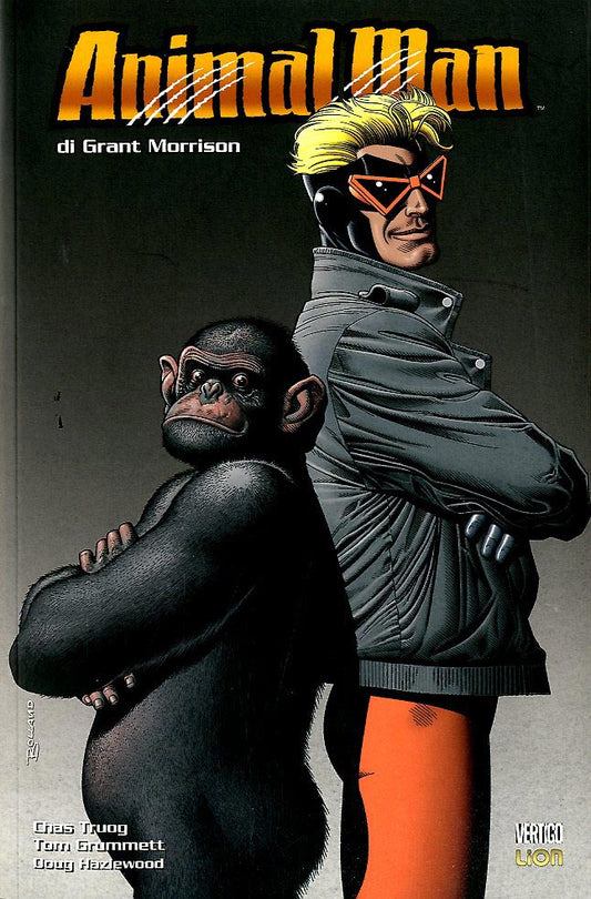 ANIMAL MAN di G. Morrrison 1-LION- nuvolosofumetti.