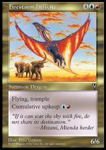 Drago della Tempesta di Fuoco  VISIONI 5150-Wizard of the Coast- nuvolosofumetti.