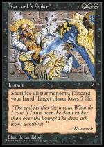Disprezzo di Kaervek  VISIONI 5056-Wizard of the Coast- nuvolosofumetti.