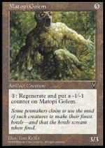 Golem di Matopi  VISIONI 5137-Wizard of the Coast- nuvolosofumetti.